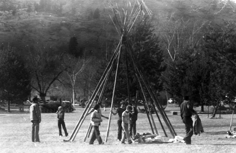 1983 Ackerman Elementary School, Teepee 01