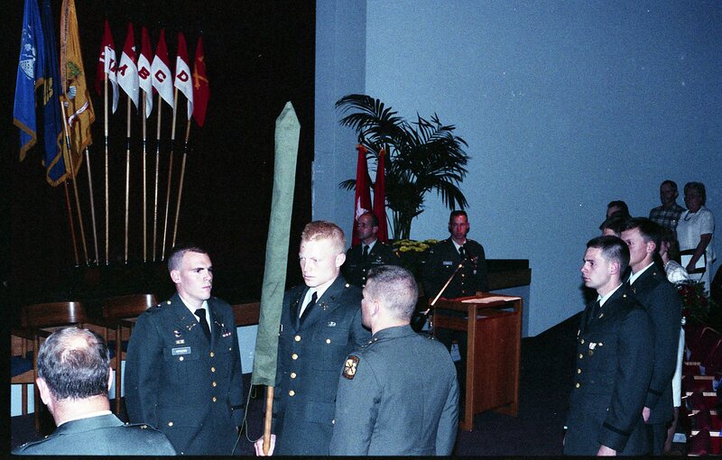 1991 ROTC Ceremony, Flags 02
