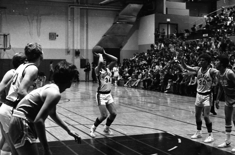 1982 High school Wapiti League Boy's Basketball Tournament, Elgin vs. Imbler 03