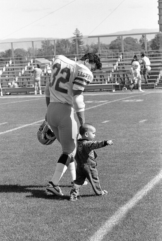 1991 Football, Alumni Game After 02