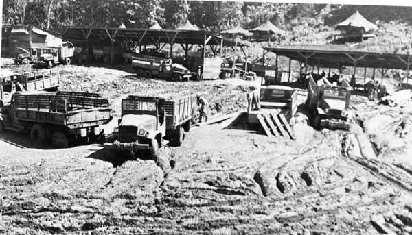 Finchhaffen Camp, Motor Pool