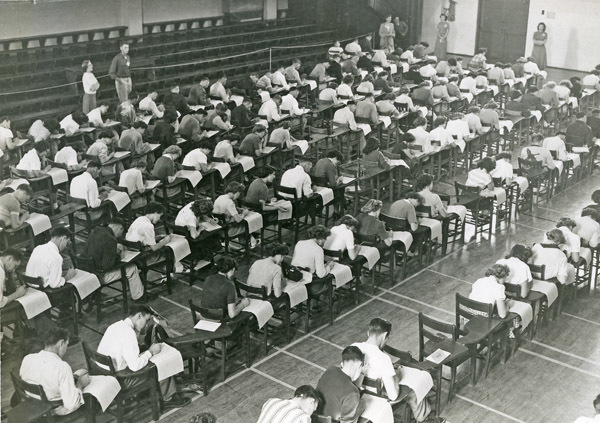 1949-50 Students, Aptitude Testing 1