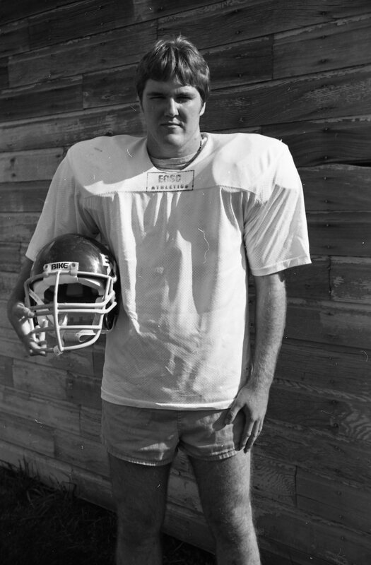 1984 Football Player, October Portraits 68