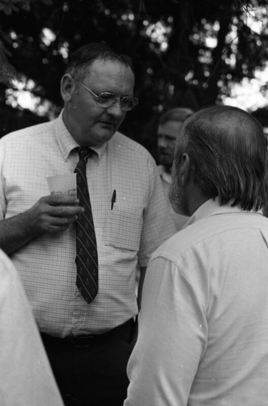 1984 School Begins, Faculty & Staff Reception at President Gilbert's House 05