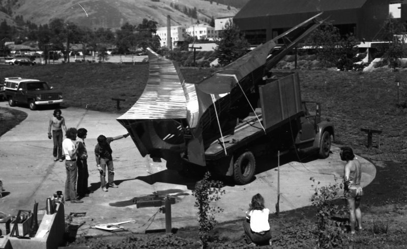 1981 Sculpture, Amphitheater Install 19