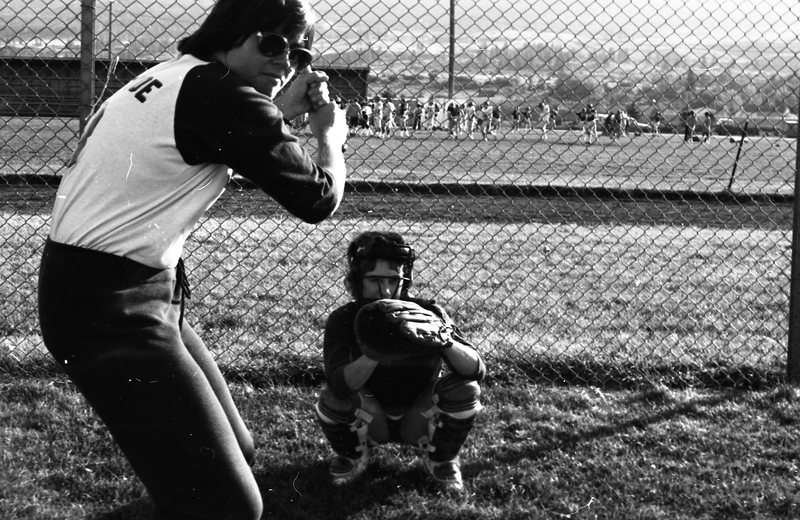1980 Women's Softball Action 06