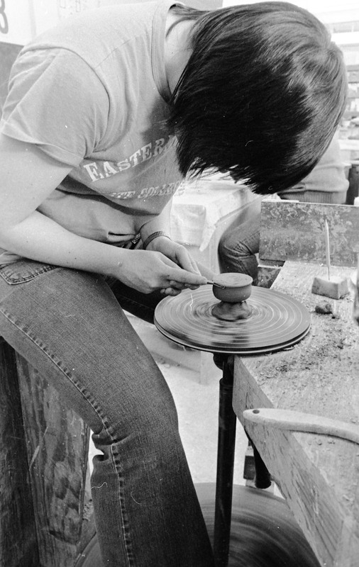 1974 Art, Pottery Wheel 08