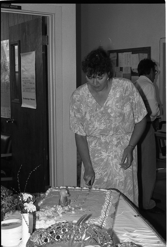 1990 Employees, Theresa Jordan Goodbye Party 01