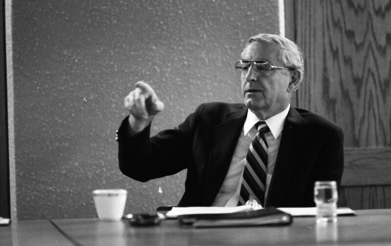 1985 Meeting, Governor Victor Atiyeh 42