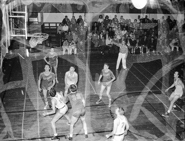 1949-50 Basketball Action 5
