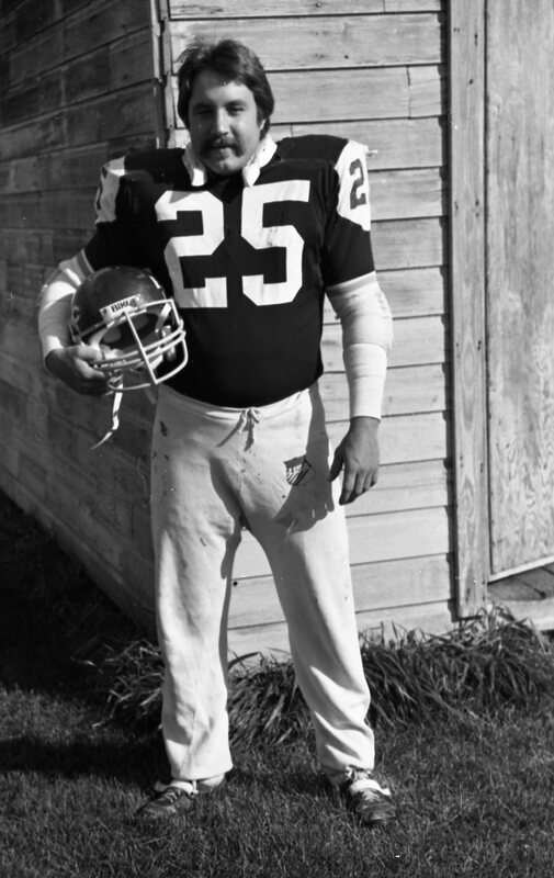 1984 Football Player, October Portraits 75