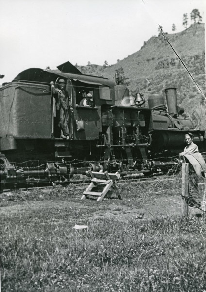 Train Engine, Shay Locomotive 2