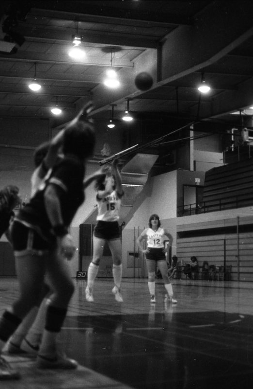 1981 Women's Basketball Action, January Home Game 10