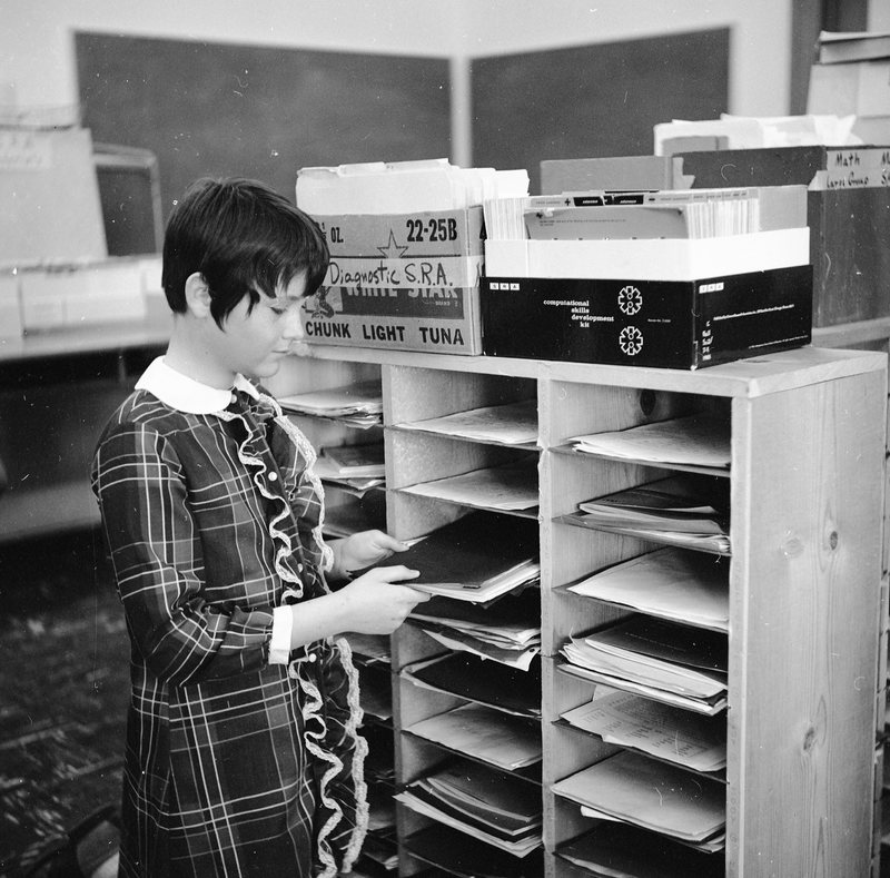 1970 Ackerman Elementary School, Children at School 01