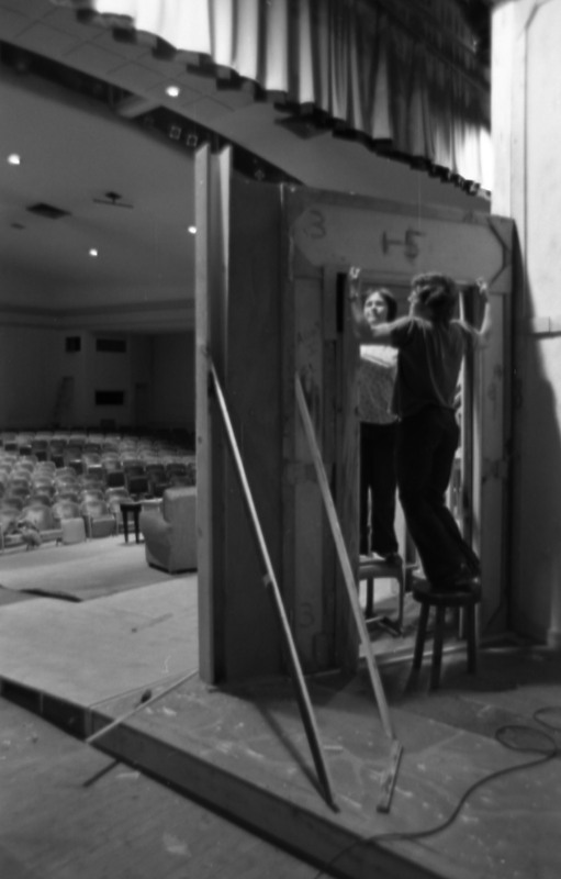 1976 Theater, Set Construction 04