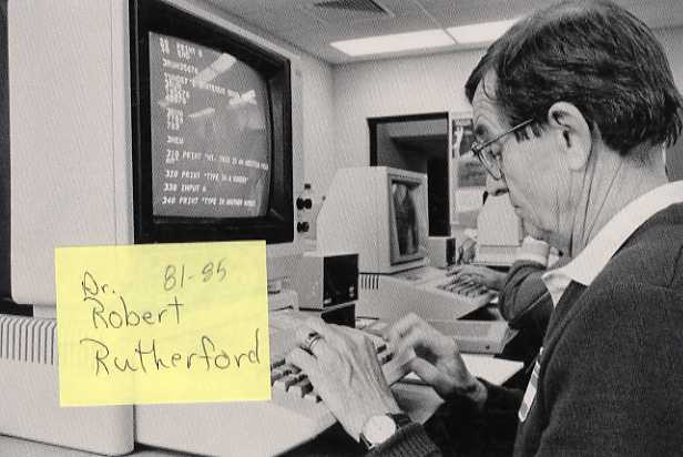 80's Employee, Robert Rutherford