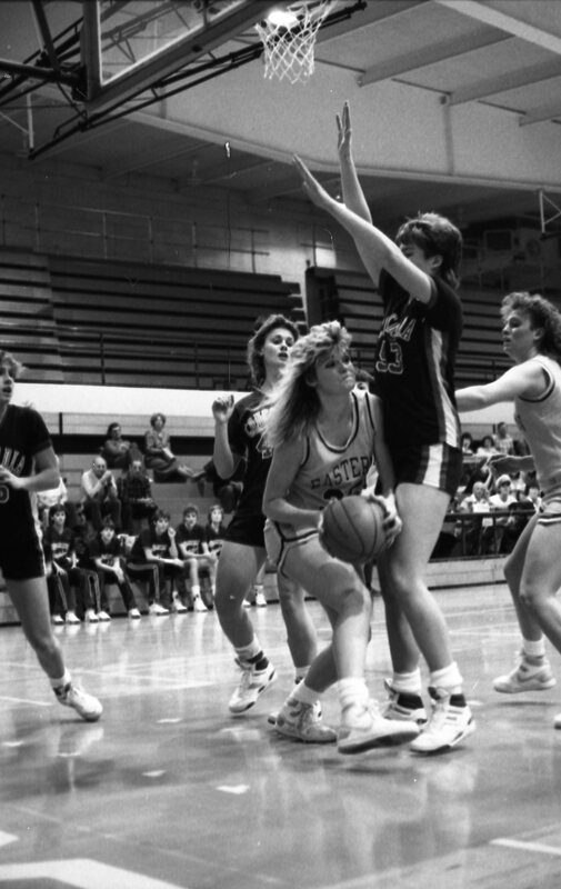 1988 Women's Basketball Action, Concordia at EOSC 23