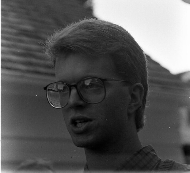 1989 Students & Employees, Reception at President's House 18