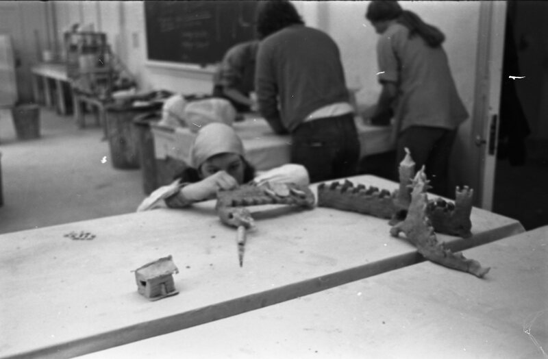 1976 Art, Ceramics Class 06