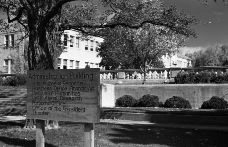 1977 Inlow Hall Sign