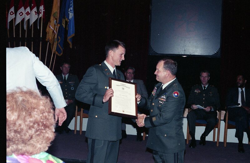 1991 ROTC Ceremony, Awards 09