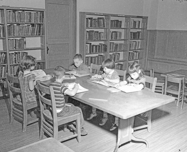 50's Ackerman Elementary Library 6