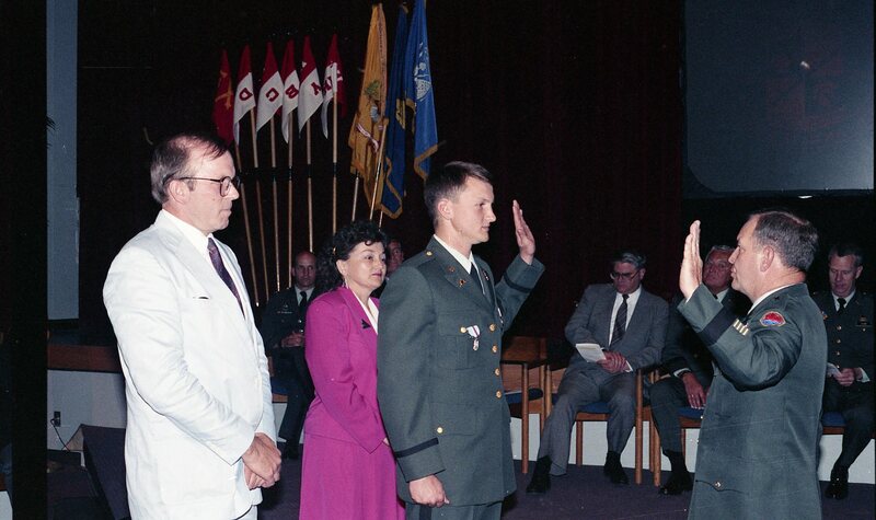 1991 ROTC Ceremony, Oath 16
