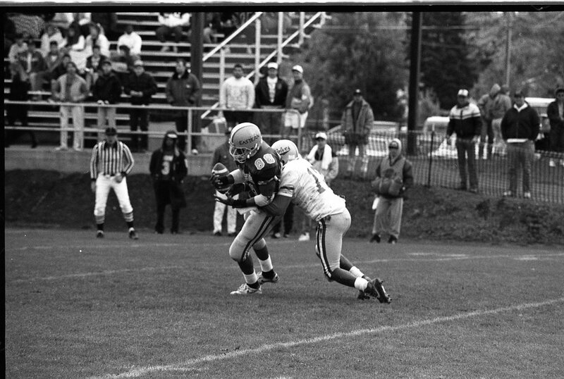 1991 Football Action, Western Oregon University at EOSC 11
