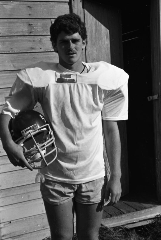1984 Football Player, October Portraits 55
