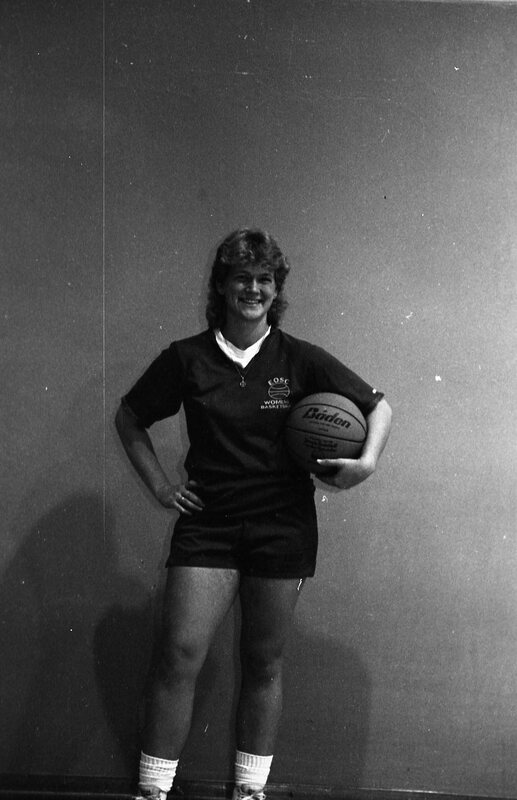 1985 Women's Basketball Players, October Portraits 19