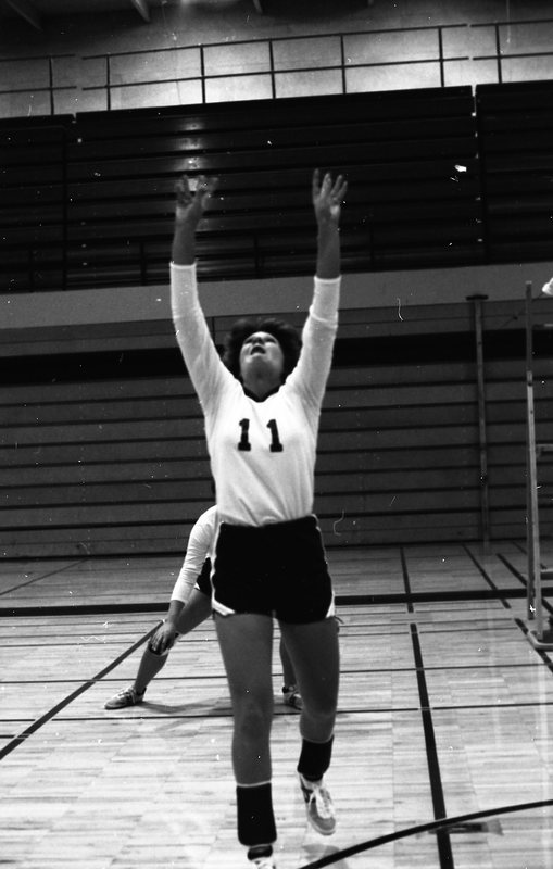 1980 Women's Volleyball Action 17
