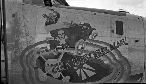 B-24, "Buck Benny Rides Again"