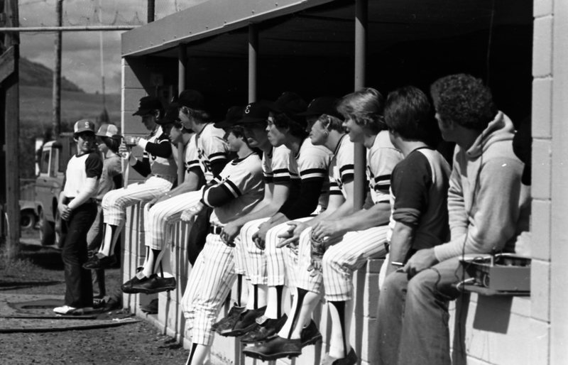 1978 Baseball Players, Dugout
