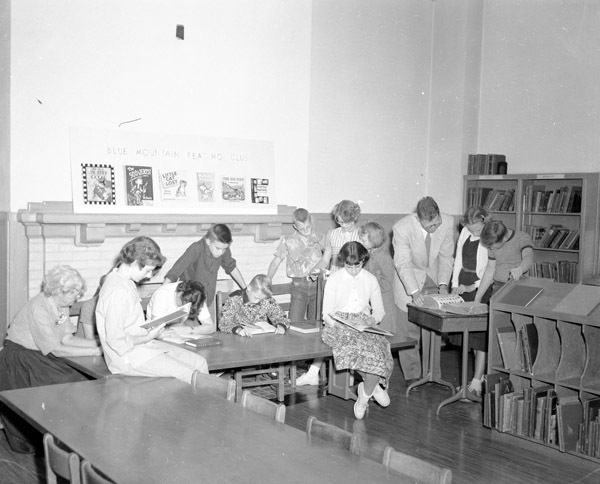 50's Ackerman Elementary Library 1-2