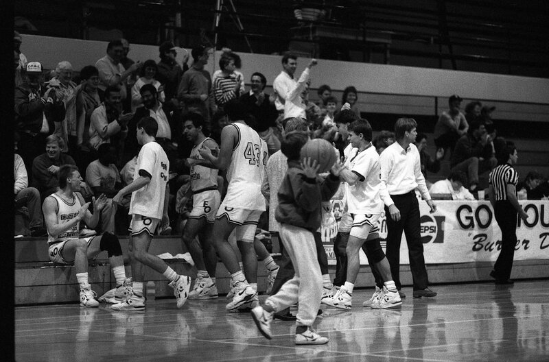 1991 Basketball, Willamette University at EOSC, Players 03