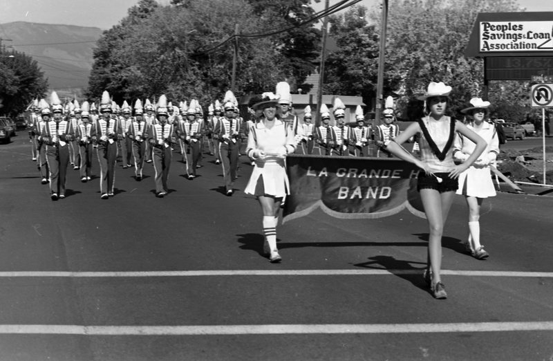 1981 Parade, La Grande High School Marching Band 12