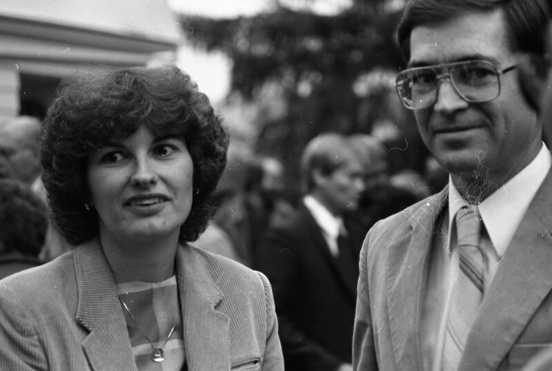 1985 Faculty Party at President Gilbert's House 13