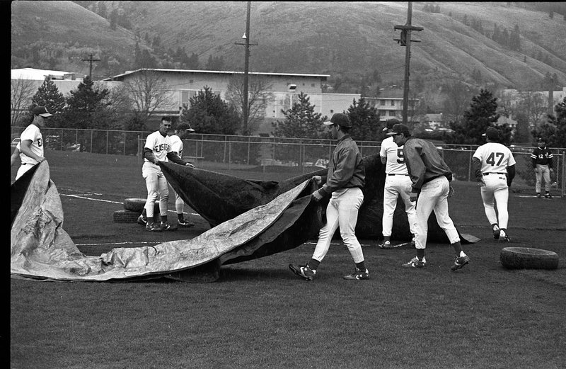 1991 Baseball Field, Tarps 01