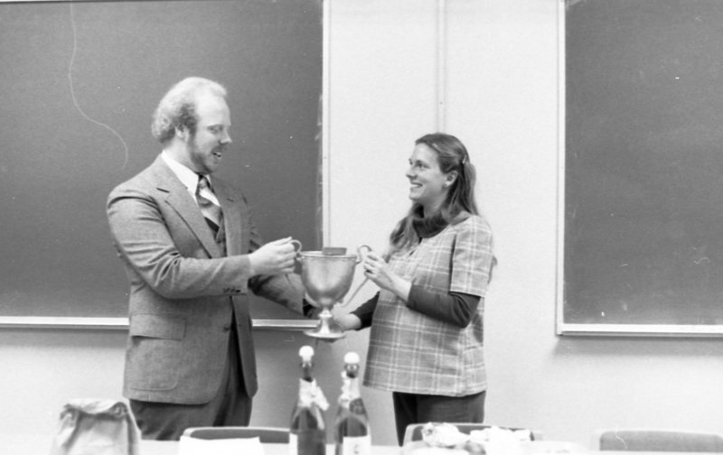 1979 Trophy, Venerable Goblet Award, Denise Scoggins 01