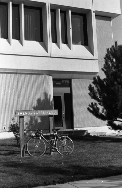 1984 Zabel Hall Entrance, Side