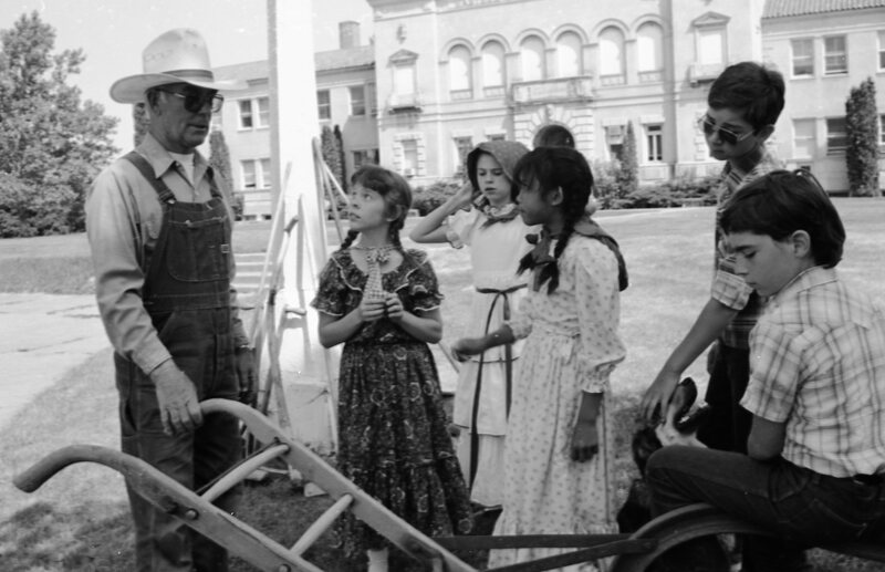 1987 Ackerman Elementary School, Pioneer Days, Farmer 10