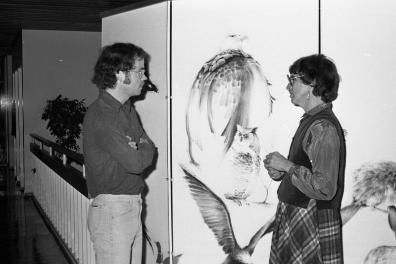 1978 Art, Rick Gibson's Wildlife Panels 08
