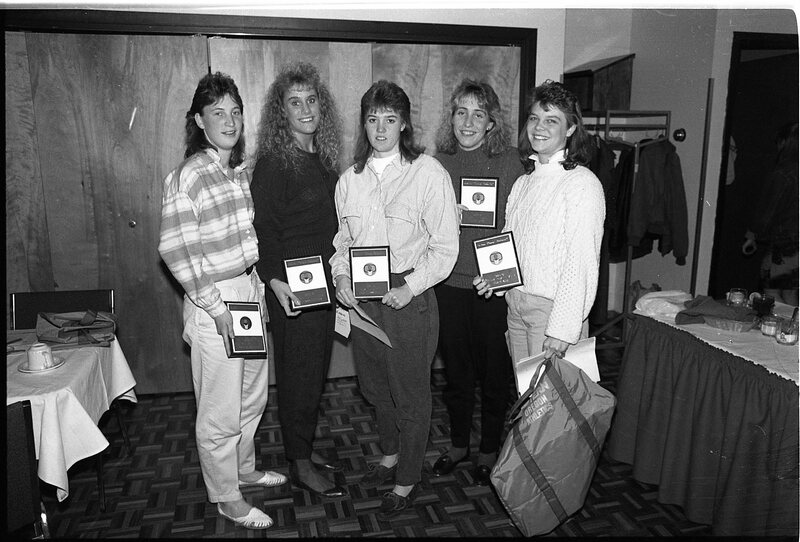 1991 Winter Sports Awards Banquet, Women's Sports 02