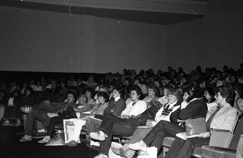 1983 New Student Orientation, Indoors 01