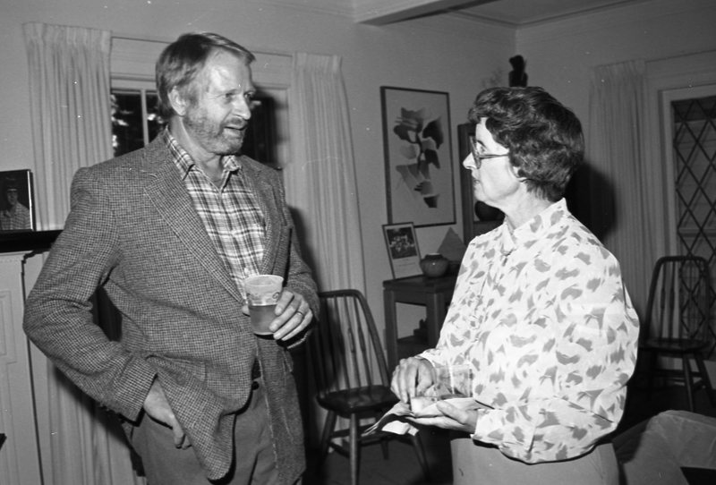 1986 Employees, Reception at the President's House 01