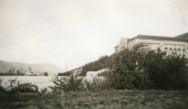 1934 Inlow Hall Bushes