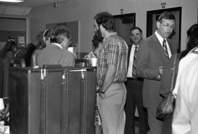1987 Faculty, September Reception 09