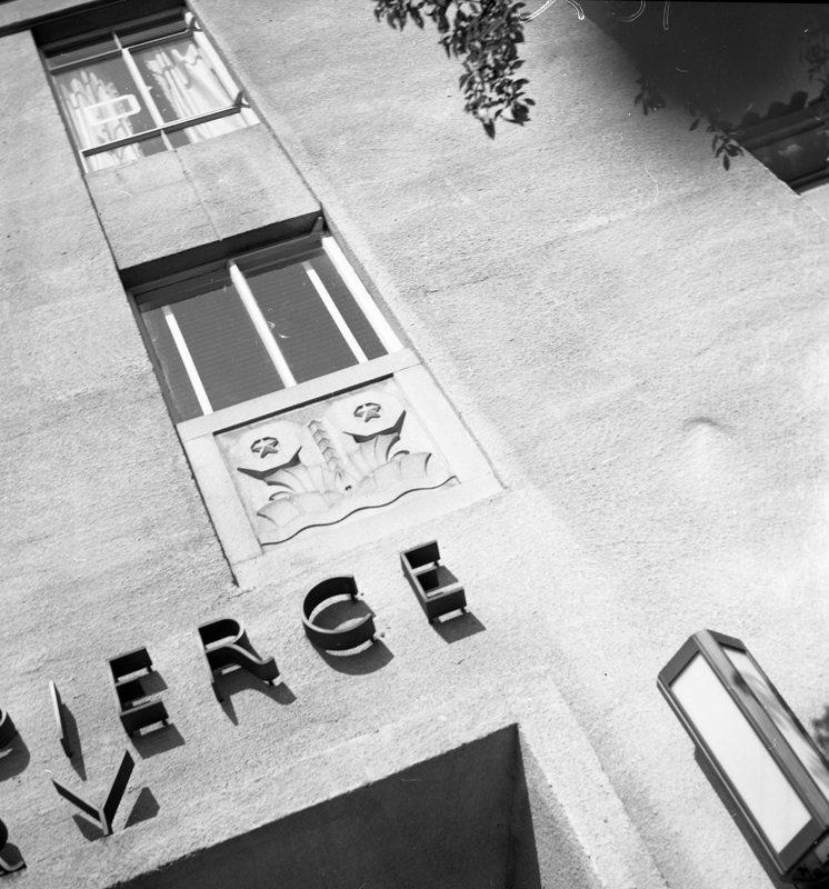 1971 Pierce Library Exterior Detail