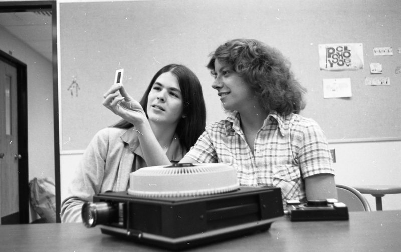 1979 Students, Slide Projector