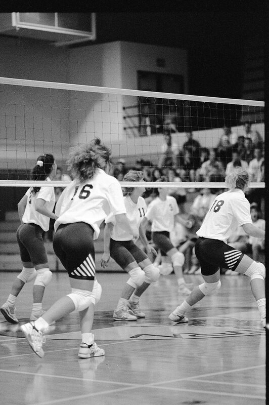 1991 Volleyball Action, Lewis &amp; Clark at EOSC 23